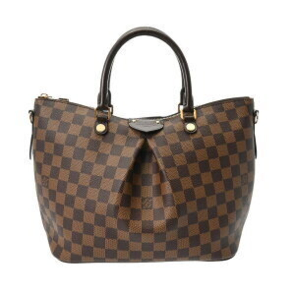 Louis Vuitton Damier Siena Ebene Brown Canvas Handbag